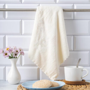 Small White Hand Towels (Set of 2 / 4)